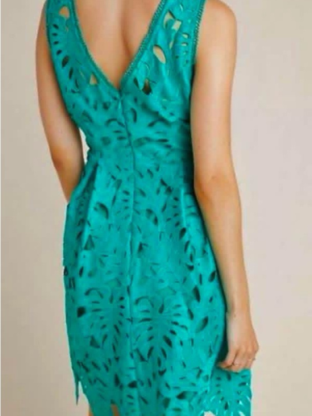 Eri+Ali Anthropologie Toulouse Lace Mini Dress Sz 8 - Picture 4 of 7